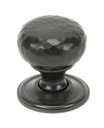 Aged Bronze Hammered Mushroom Cabinet Knob 32mm - 46024