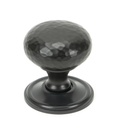 Aged Bronze Hammered Mushroom Cabinet Knob 38mm - 46029