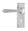 Polished Chrome Hinton Lever Lock Set - 45316