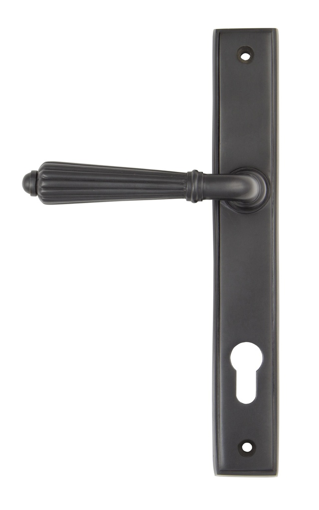 Aged Bronze Hinton Slimline Lever Espag. Lock Set - 45332