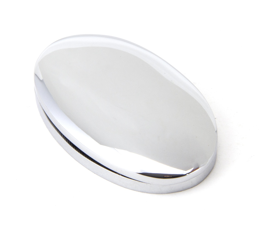 Polished Chrome Oval Escutcheon &amp; Cover - 91990