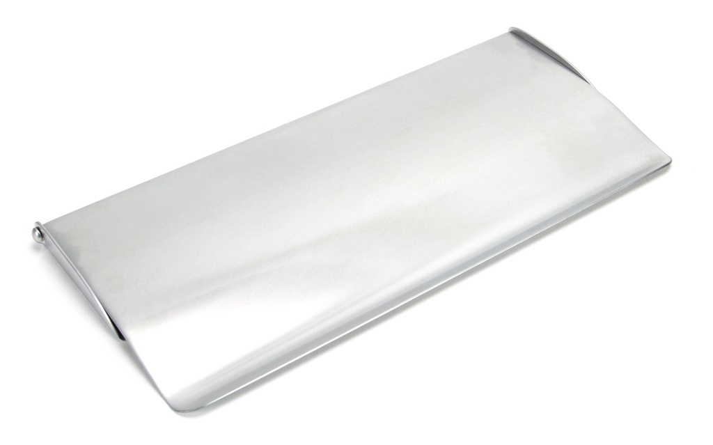 Satin Chrome Small Letter Plate Cover - 92006