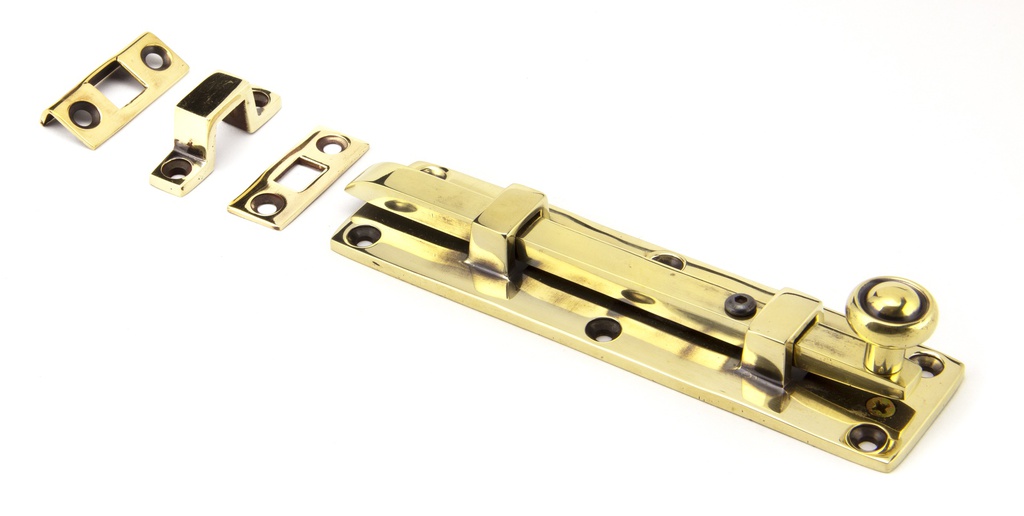 Aged Brass 6" Universal Bolt - 92008