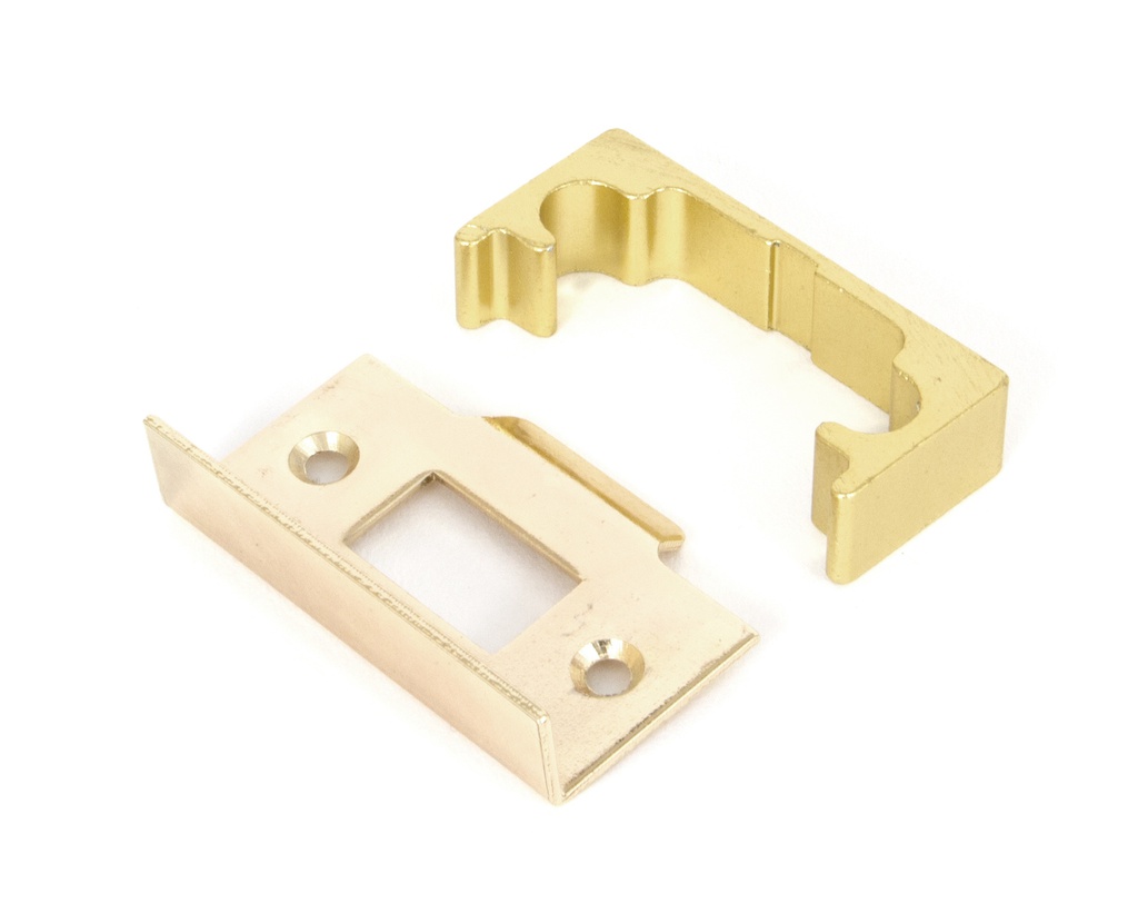 Electro Brassed Â½&quot; Rebate Kit for Tubular Mortice Latch - 91076