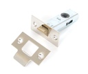 Nickel 2Â½&quot; Tubular Mortice Latch - 91080