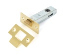 Electro Brassed 3&quot; Tubular Mortice Latch - 91081