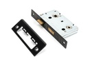 Black 2Â½" Bathroom Mortice Lock - 91089