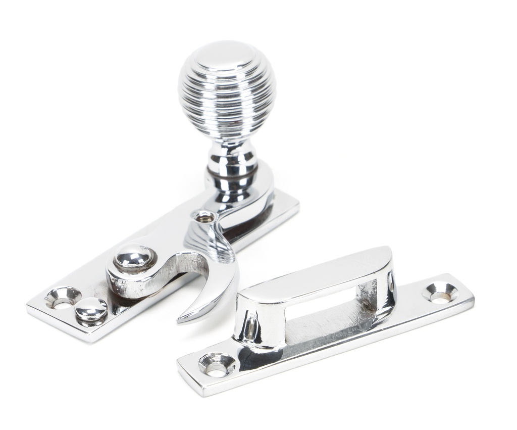 Polished Chrome Beehive Sash Hook Fastener - 45938