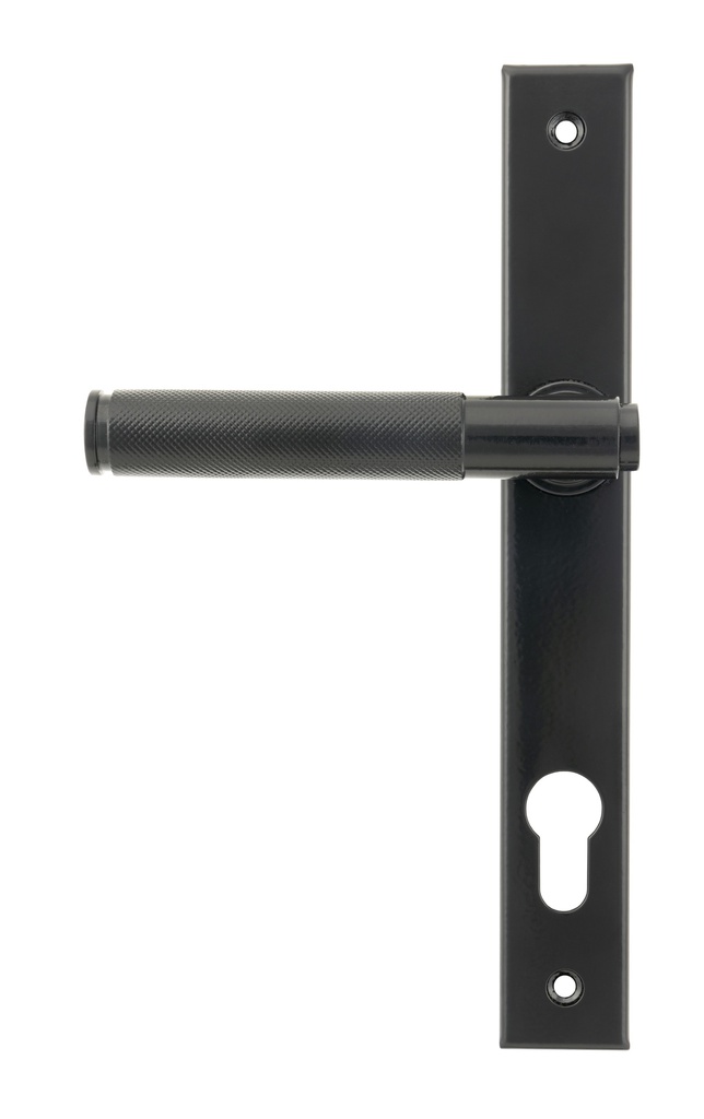 Black Brompton Slimline Lever Espag. Lock Set - 45527
