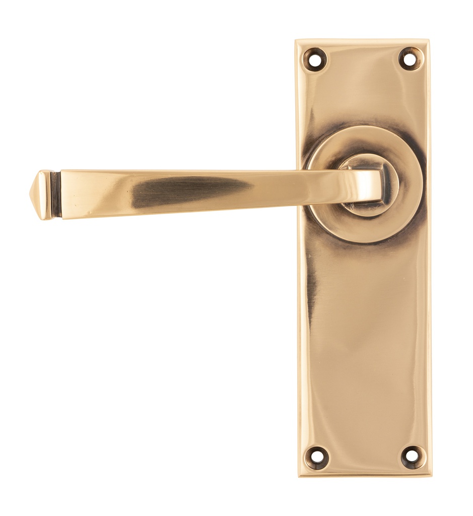 Polished Bronze Avon Lever Latch Set - 45788