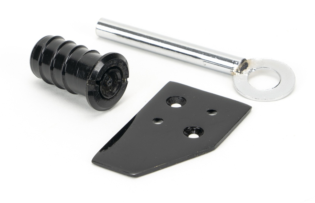 Black Key-Flush Sash Stop - 49918