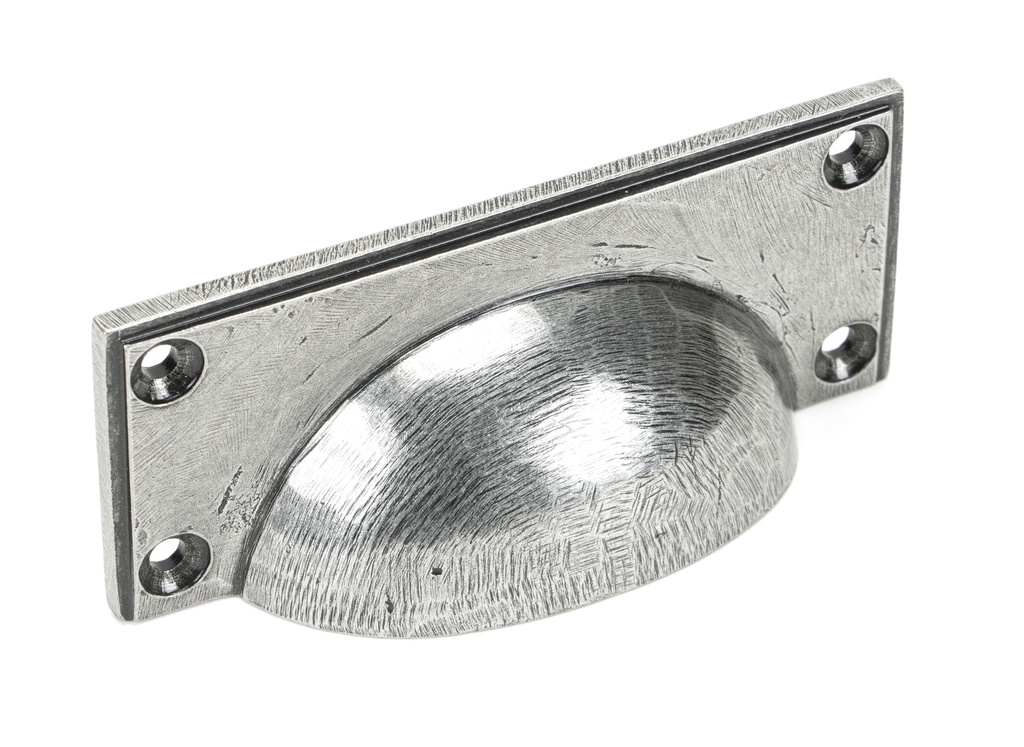 Pewter Art Deco Drawer Pull - 46137