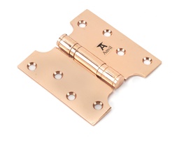 [46522] Polished Bronze 4" x 2" x 4" Parliament Hinge (pair) ss - 46522
