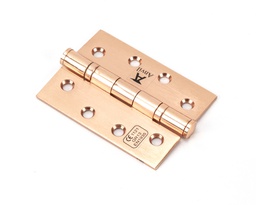 [46526] Polished Bronze 4&quot; Ball Bearing Butt Hinge (pair) ss - 46526