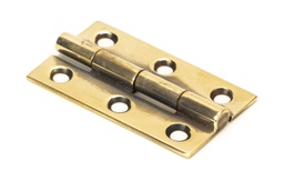 [49583] Aged Brass 2&quot; Butt Hinge (pair) - 49583