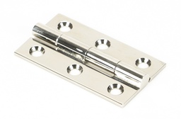 [49584] Polished Nickel 2&quot; Butt Hinge (pair) - 49584