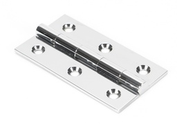 [49927] Polished Chrome 2.5&quot; Butt Hinge (pair) - 49927