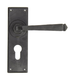 [91482] External Beeswax Avon Lever Euro Lock Set - 91482