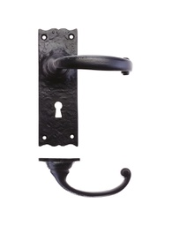 [FF111] Traditional Lever on Lock Backplate - 6"