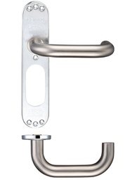 [ZCSIP22] 22mm Tubular Return to Door Lever on Inner Plate