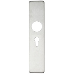 [ZCS31EPSS] Cover plate for 19 mm and 22mm RTD Lever on Backplate - Euro Profile 47.5mm