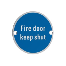 [ZSA09SA] Signage - Fire Door Keep Shut