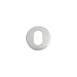 [ZCS2003SS] Oval Profile Escutcheon - 52mm Dia - Grade 201