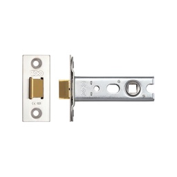 [ZTLKA76] Tubular Latch (Knobs) - Architectural 45* Travel  76mm C/W SSS forend