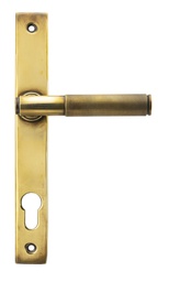 [45499] Aged Brass Brompton Slimline Lever Espag. Lock Set - 45499