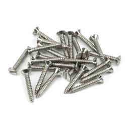 [92905] Stainless Steel 10x1¼&quot; Countersunk Screws (25) - 92905