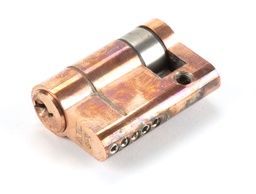 [45881] Polished Bronze 35/10 5pin Single Cylinder - 45881