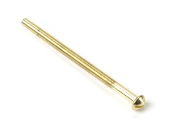 [91270] Polished Brass M5 x 90mm Male Bolt (1) - 91270