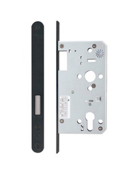 [B1107.382] DIN Euro Dead Lock Case 60mm - Radiused Faceplate - Onyx Black