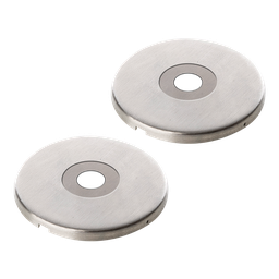 [C2018.700] Concealed Fix Rose Set for 19mm Bolt Fix Pull Handles - SSS