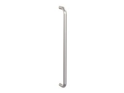[C2001.706] Round Bar Pull Handle - 425 x 19mm - Bolt Fix - AntiMicrobial Satin Stainless Steel