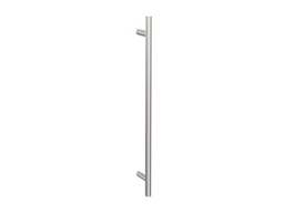 [C2011.706] T Bar Pull Handle - 425 x 19mm - Bolt Fix - AntiMicrobial Satin Stainless Steel