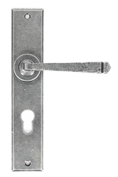 [33088] Pewter Large Avon 72mm Centre Euro Lock Set - 33088