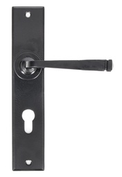 [33092] Black Large Avon 72mm Centre Euro Lock Set - 33092
