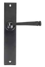 [33094] Black Large Avon Lever Latch Set - 33094