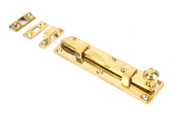 [33097] Polished Brass 6" Universal Bolt - 33097