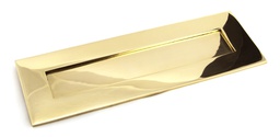 [33050] Polished Brass Large Letter Plate - 33050