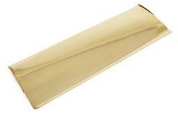 [33051] Polished Brass Large Letter Plate Cover - 33051