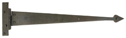 [33158] Beeswax 18&quot; Arrow Head T Hinge (pair) - 33158