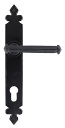 [33172] Black Tudor Lever Espag. Lock Set - 33172