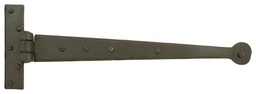 [33184] Beeswax 15&quot; Penny End T Hinge (pair) - 33184
