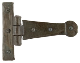 [33188] Beeswax 4&quot; Penny End T Hinge (pair) - 33188