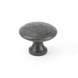 [33198] Beeswax Hammered Cabinet Knob - Large - 33198