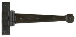 [33204] Beeswax 9&quot; Penny End T Hinge (pair) - 33204