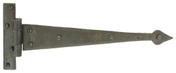 [33206] Beeswax 12&quot; Arrow Head T Hinge (pair) - 33206