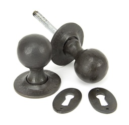 [33230] Beeswax Round Mortice/Rim Knob Set - 33230